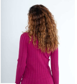 Sweat en maille avec dentelle